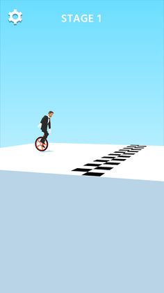 Unicycle Run - Screenshot 1
