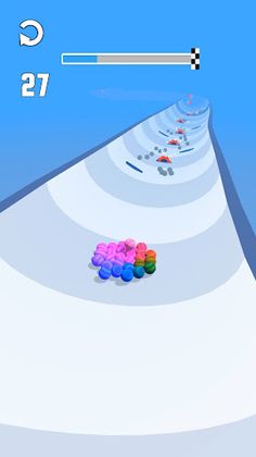 Rainbow Marbles - Screenshot 1