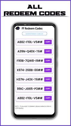 FF Redeem Codes - Get Dimonds. - Screenshot 2