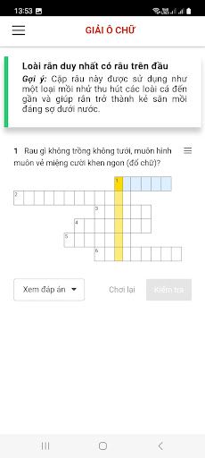 Trò chơi ô chữ thư giãn - Screenshot 4