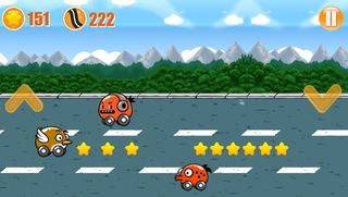 Weird Cars Road - Screenshot 2