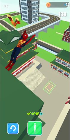 Superhero Flip Jump: Sky Fly - Screenshot 3