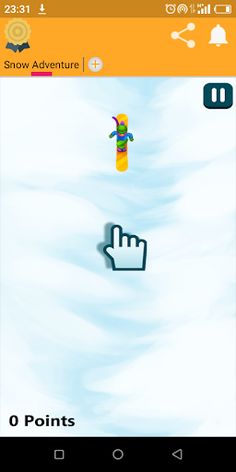 لعبة التزحلق على الثلج - Screenshot 3