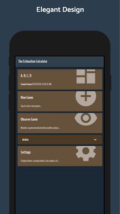 The Estimation Calculator - Screenshot 1