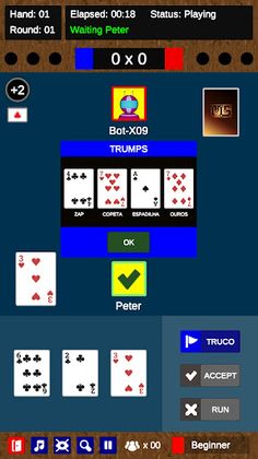 Truco - mineiro version - Screenshot 4