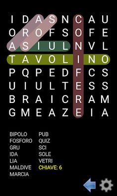 Puzzle parole intrecciate - Screenshot 4