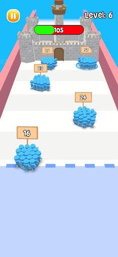 Crowd Fight Run - Screenshot 1