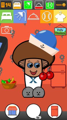 Fungii - cute virtual pet game - Screenshot 2