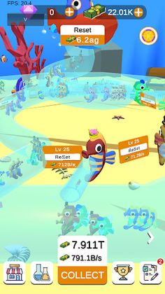 Idle Seahorse Tycoon - Screenshot 2