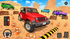 Offroad Jeep Car parking games - Screenshot 4