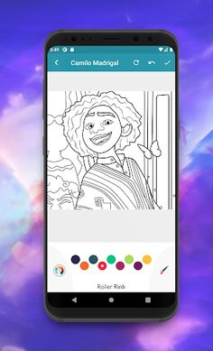 Camilo Coloring Game Encanto - Screenshot 3