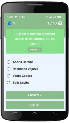 Quiz Lettonie - Screenshot 4