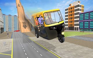 TukTuk Auto Rickshaw Stunt 3D - Screenshot 1
