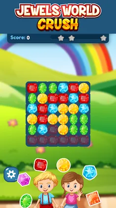 Jewels World Crush - Screenshot 1