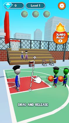 Basketball Block - sports game - Screenshot 1