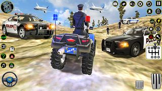 Police Game: ATV Quad Bike - Screenshot 1