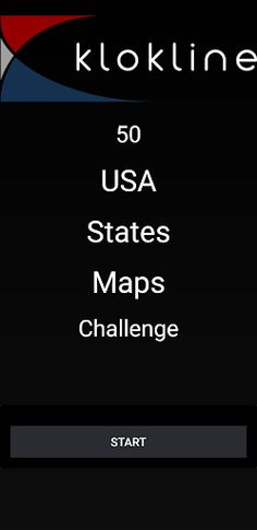 50 USA States Maps Challenge - Screenshot 1
