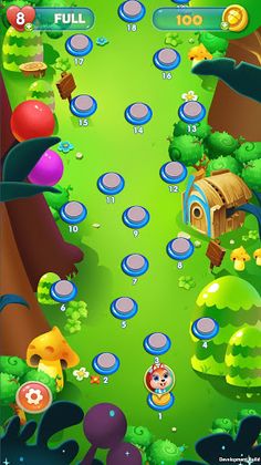 Bubble Shooter - Squirrel Resc - Screenshot 1