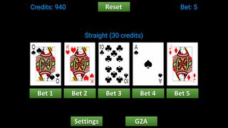 WyeSoft Video Poker - Screenshot 1