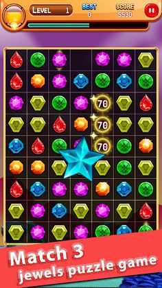Jewel Crush - Match 3 Puzzle - Screenshot 2