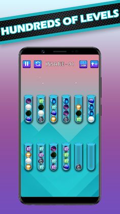Ball sort puzzle: marble color - Screenshot 4