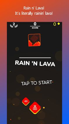 Rain 'n Lava - Screenshot 1
