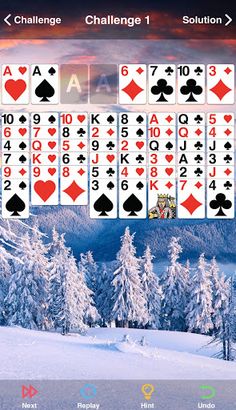 FreeCell Solitaire - Screenshot 4