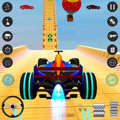 American Formula Car Stunts 3D - Screenshot 1