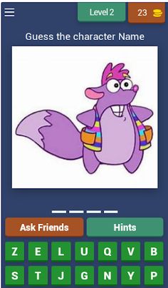 Dora quiz Game - Screenshot 2