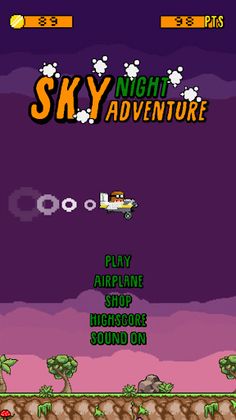 Sky Night Adventure - Screenshot 1