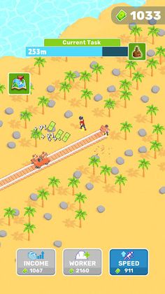Railway Express 3D - Idle Game - Screenshot 2