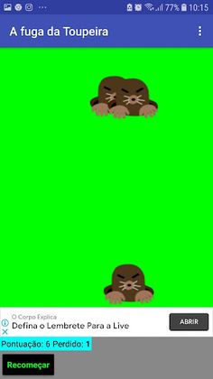 A Fuga da Toupeira - Screenshot 1