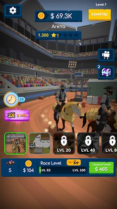 Idle Life :Horse Racin 3D - Screenshot 4