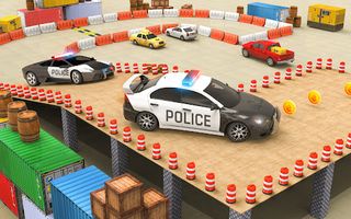 Police Car Parking School Game - Screenshot 1