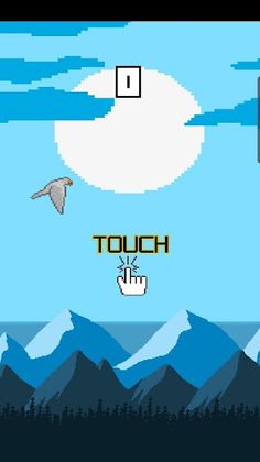Touch Bird : 버드 점프 - Screenshot 1
