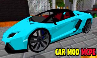 Cars Mod for Minecraft PE - Screenshot 1