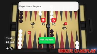 Backgammon : Real Dice - Screenshot 1