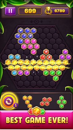 Hexa Jewel Puzzle - Screenshot 4