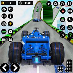 GT Formula Car Stunt Car Game - Screenshot 1