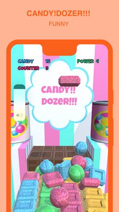 Candy Dozer-Throw,Casual,Game - Screenshot 4