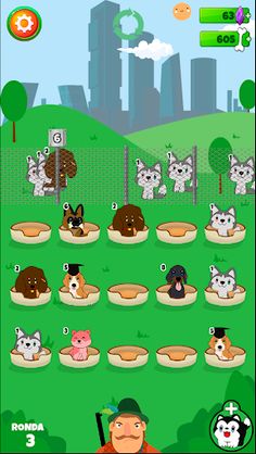 Animal Merge - Dogs - Screenshot 1