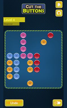 Cut The Buttons 2 Logic Puzzle - Screenshot 1