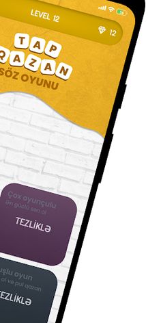 Tap Qazan - Söz Oyunu - Screenshot 2