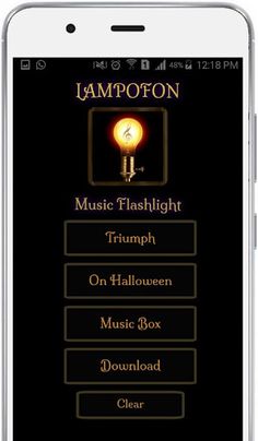 Steampunk flashlight with musi - Screenshot 1
