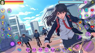 Anime High School Girl Life 3D - Screenshot 2