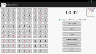 Sudoku Deluxe Tablet - Screenshot 2