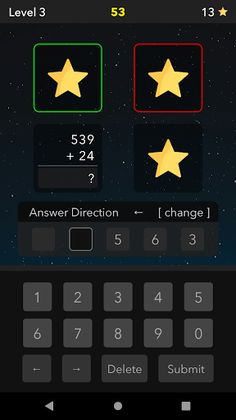 Math Stars - Screenshot 3