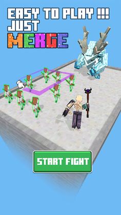 Dinosaur Merge: Block Fighting - Screenshot 1