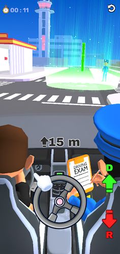 Driving Test 3D - Screenshot 2