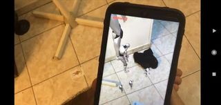 Robot Shooting AR Game - Suppo - Screenshot 1